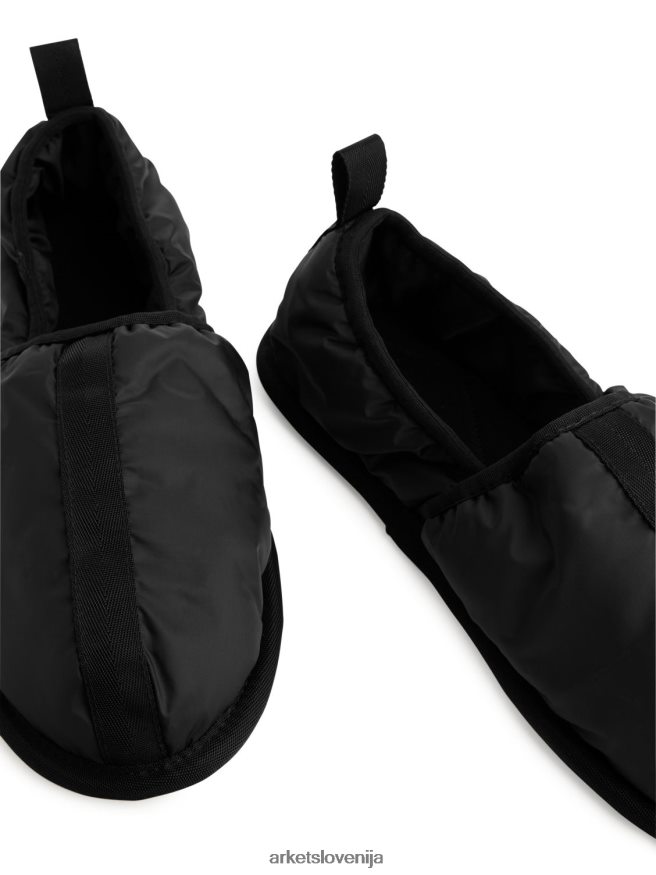 obutev sl ARKET moški podloženi copati Črna 6X02XV723