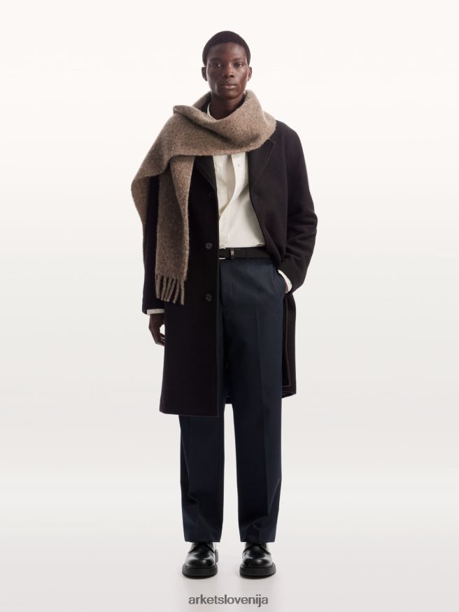 obutev sl ARKET moški debeli usnjeni derbi čevlji Črna 6X02XV1279