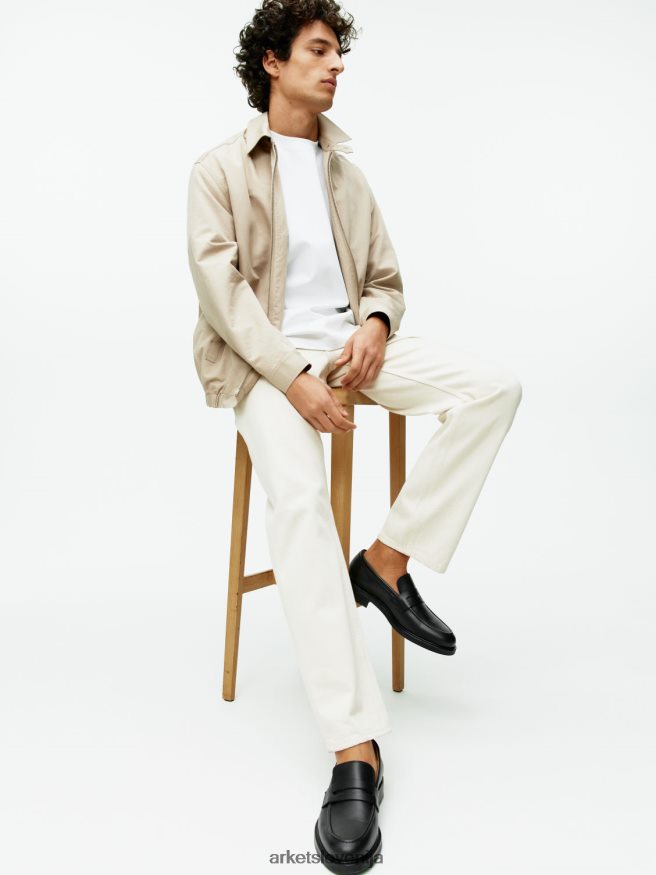 obutev sl ARKET moški penny loafers Črna 6X02XV1280