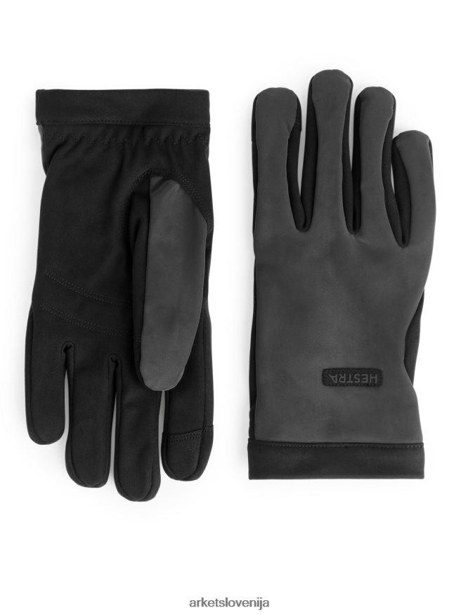 dodatki sl ARKET moški zidarske rokavice hestra temno siva/črna 6X02XV1327