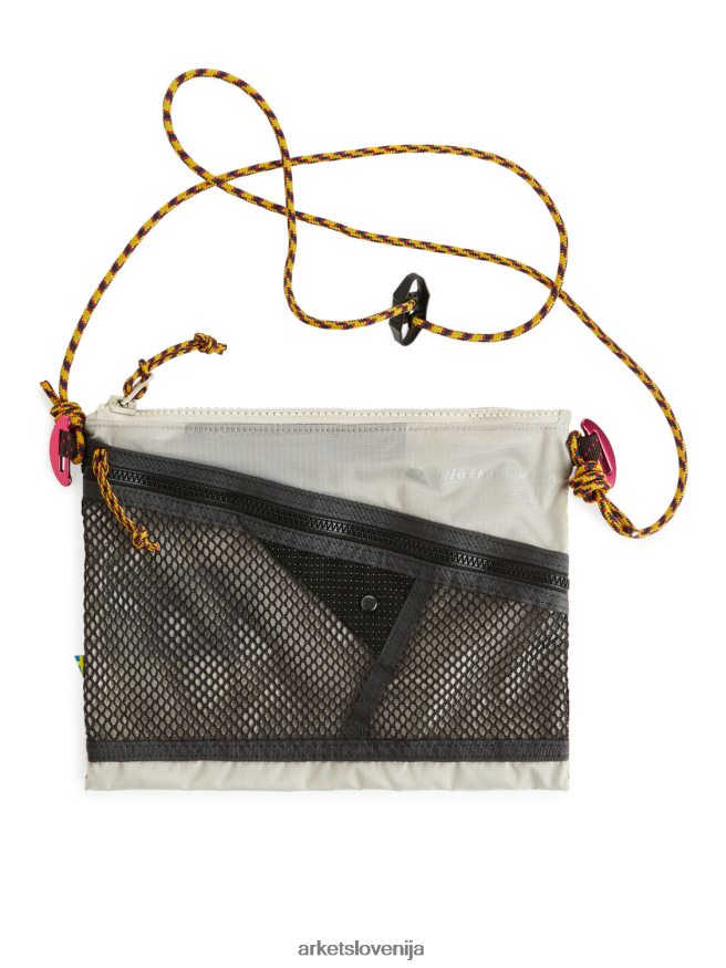 oblačila sl ARKET moški klattermusen algir torba za dodatke prašno zelena 6X02XV1210