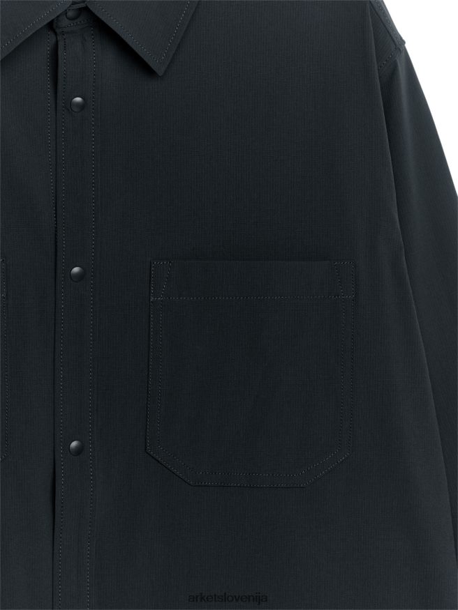 oblačila sl ARKET moški pohodniška majica Črna 6X02XV1218