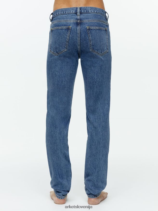 oblačila sl ARKET moški birch slim stretch jeans srednje modra 6X02XV1106