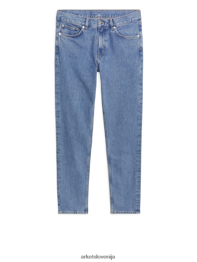 oblačila sl ARKET moški birch slim stretch jeans svetlo modra 6X02XV1105