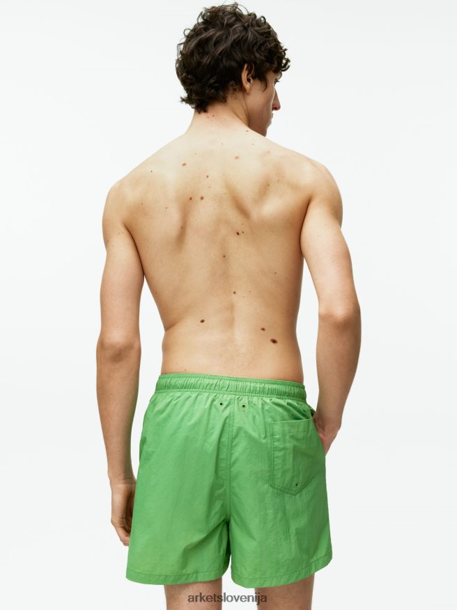 oblačila sl ARKET moški kopalne kratke hlače svetlo zelena 6X02XV1138