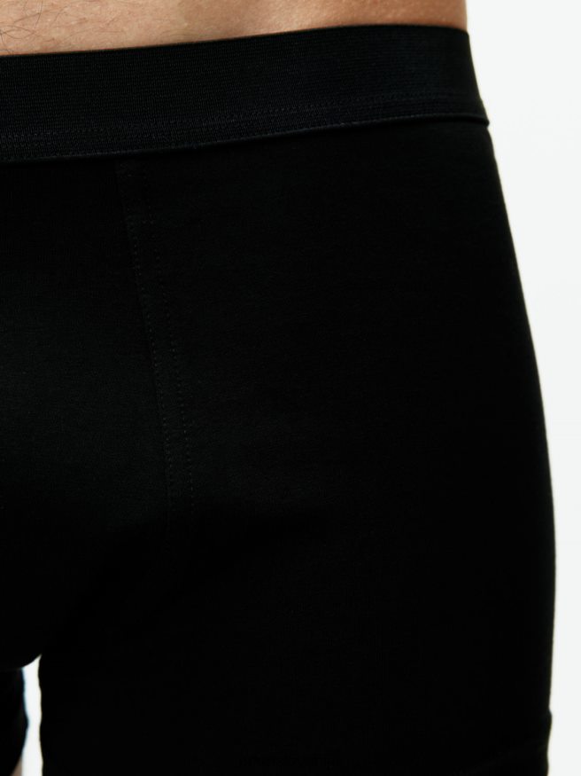 oblačila sl ARKET moški bombažne hlače pima, 3 kom Črna 6X02XV1225