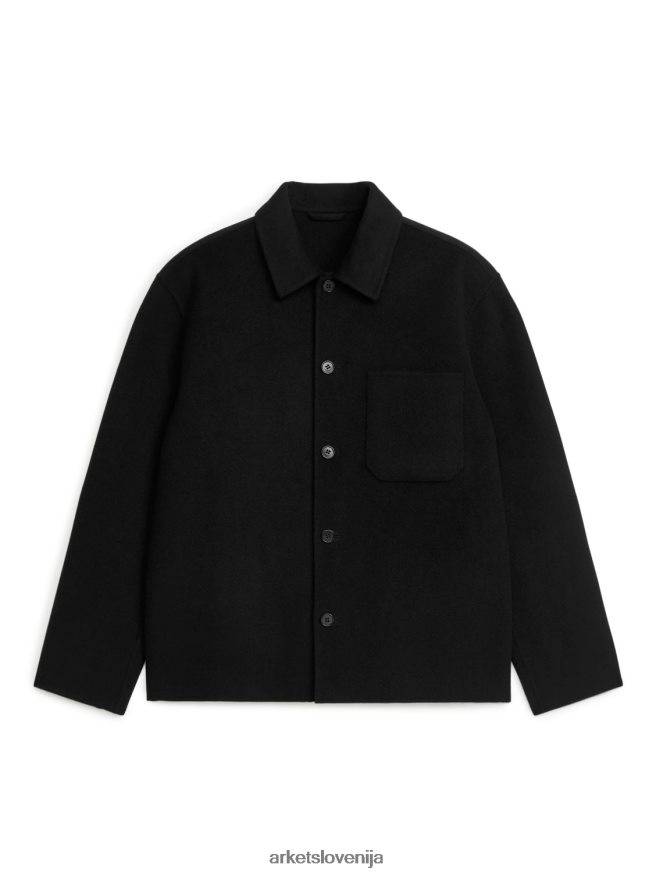 oblačila sl ARKET moški dvojna majica Črna 6X02XV963