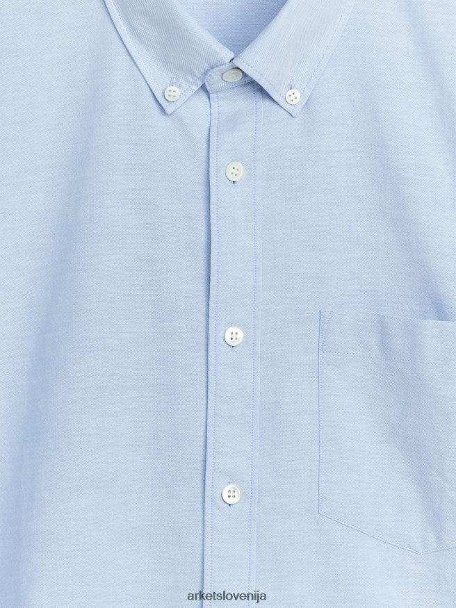 oblačila sl ARKET moški oxford majica svetlo modra 6X02XV974