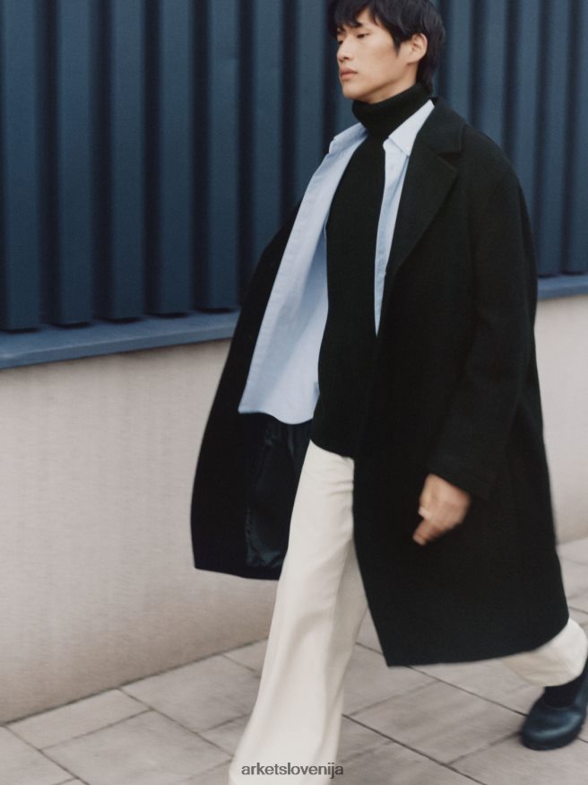 oblačila sl ARKET moški oxford majica svetlo modra 6X02XV974