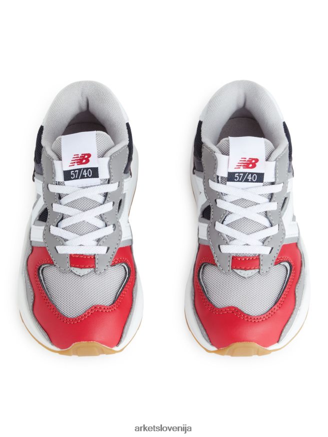 obutev sl ARKET otroci superge new balance 5740 rdeča/bela/siva/črna 6X02XV1415