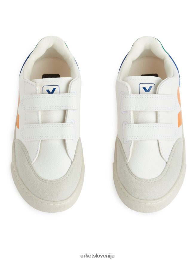 obutev sl ARKET otroci veja v-12 mladinske trenerke bela/rumena/modra 6X02XV1409