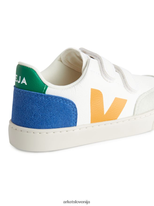 obutev sl ARKET otroci veja v-12 mladinske trenerke bela/rumena/modra 6X02XV1409