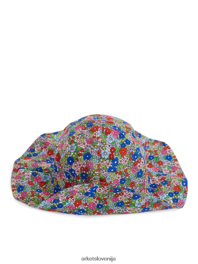 dodatki sl ARKET otroci kapa za sončenje iz poplina več/cvetlični 6X02XV1638