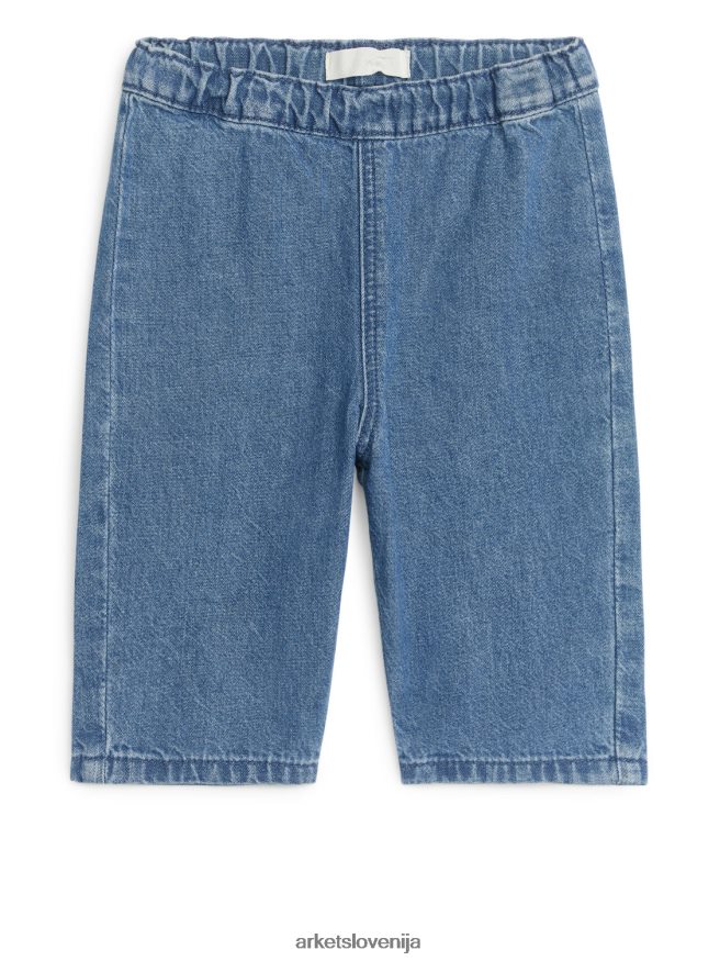 oblačila sl ARKET otroci mehke denim hlače modra 6X02XV1768