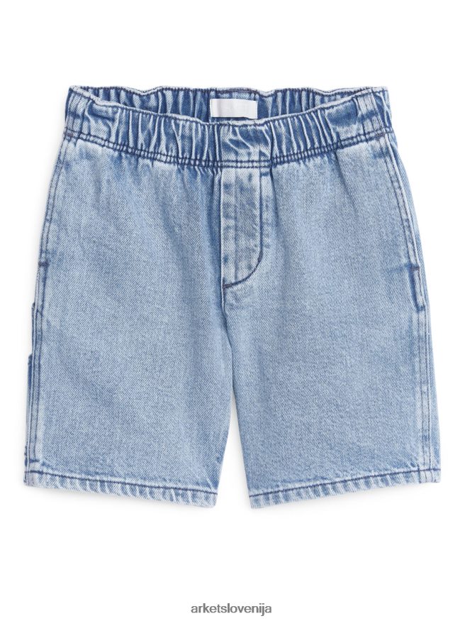 oblačila sl ARKET and MR PORTER otroci denim kratke hlače svetlo modra 6X02XV1568