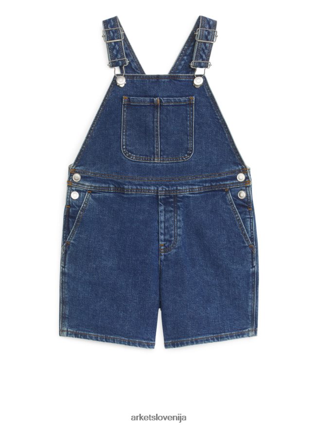 oblačila sl ARKET otroci kratke hlače iz jeansa temno modra 6X02XV1551
