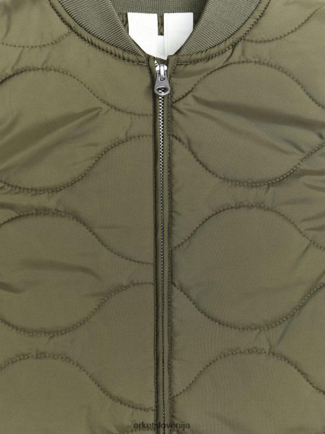 oblačila sl ARKET otroci prešit telovnik kaki zelena 6X02XV1674