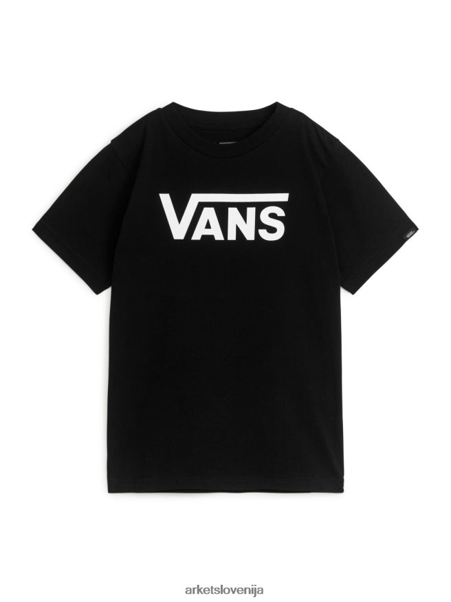 oblačila sl ARKET otroci klasična majica vans Črna 6X02XV1449