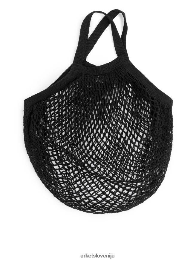 pripomočki za dom sl ARKET uniseks Turtle bags torba z vrvico Črna 6X02XV645
