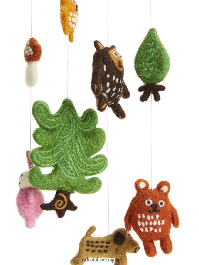 pripomočki za dom sl ARKET uniseks klippan mali medvedek mobile prašno rumena 6X02XV1707