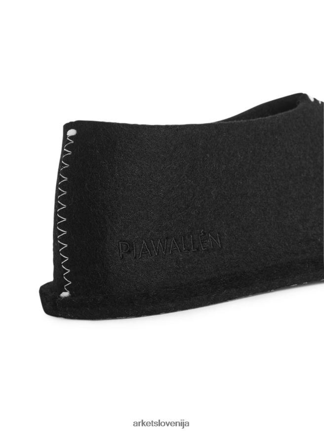 pripomočki za dom sl ARKET uniseks volneni copati pia wallen Črna 6X02XV722