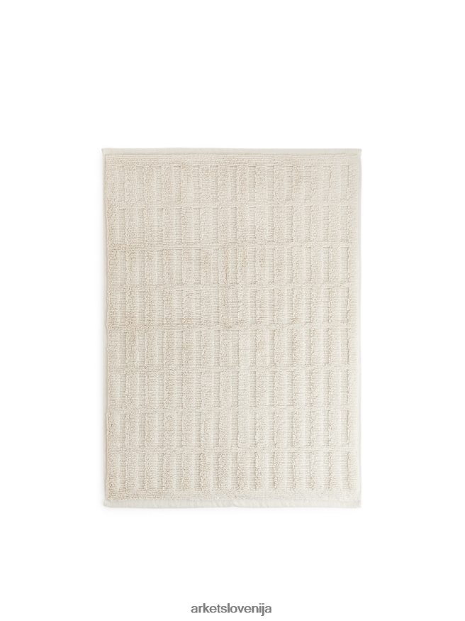 pripomočki za dom sl ARKET uniseks bombažna kopalniška preproga bež 6X02XV1351