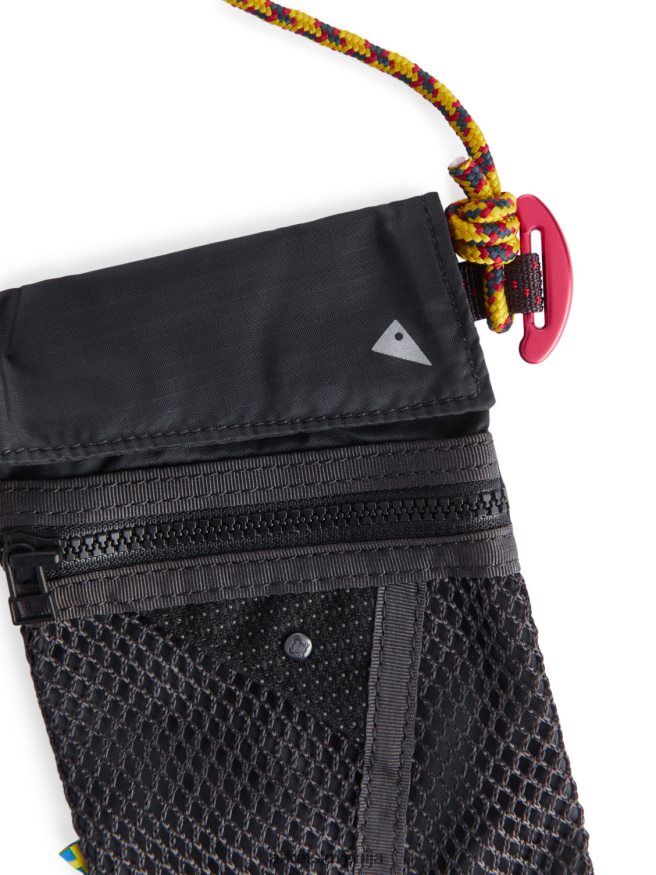 vrečke sl ARKET uniseks klattermusen algir žep za vrvico Črna 6X02XV1203