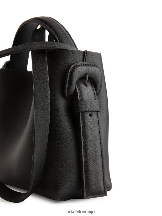 vrečke sl ARKET uniseks torba za čez ramo Črna 6X02XV762