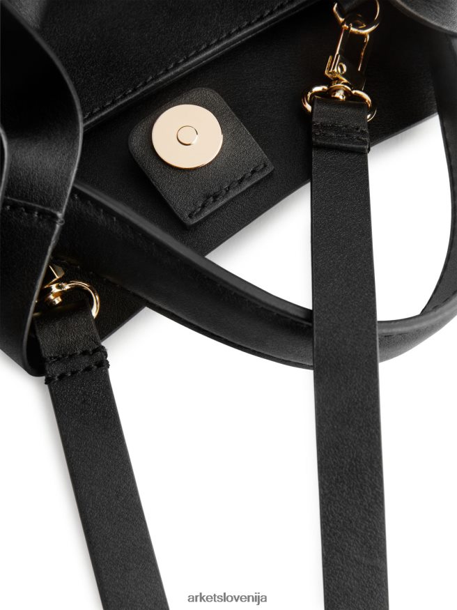 vrečke sl ARKET uniseks torba za čez ramo Črna 6X02XV762