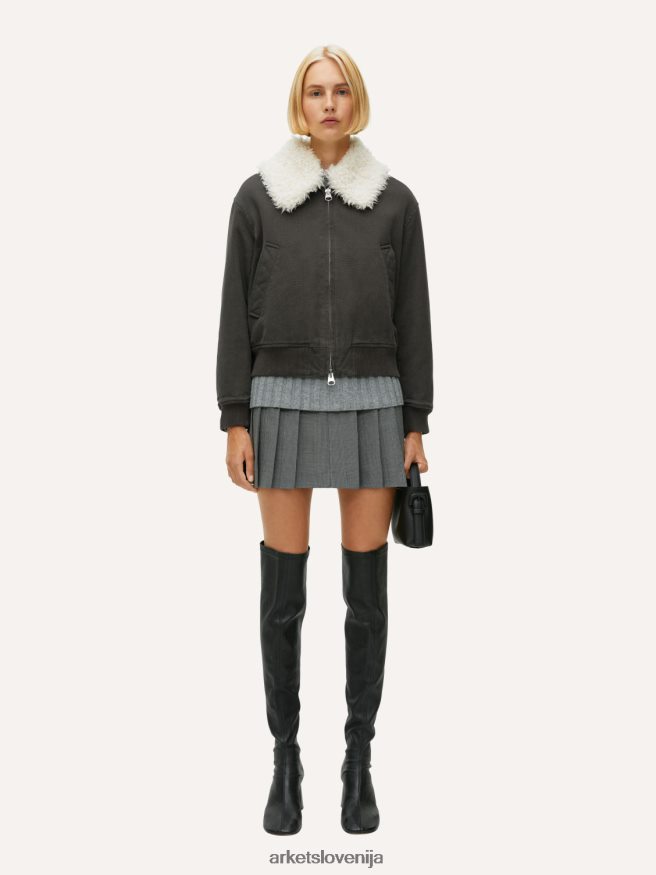 vrečke sl ARKET uniseks torba za čez ramo Črna 6X02XV762