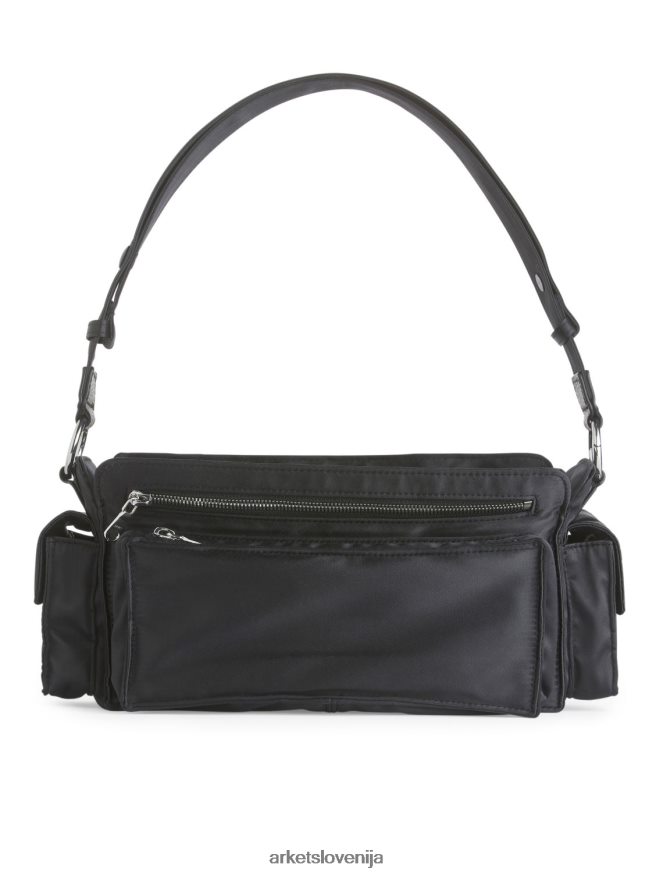 vrečke sl ARKET uniseks torba za čez ramo Črna 6X02XV767