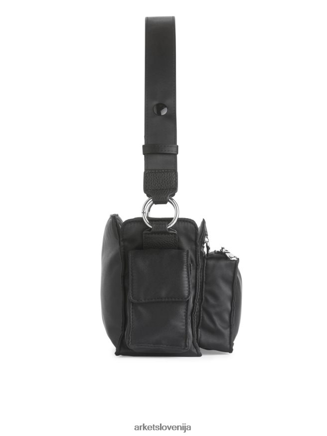 vrečke sl ARKET uniseks torba za čez ramo Črna 6X02XV767