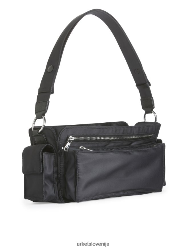 vrečke sl ARKET uniseks torba za čez ramo Črna 6X02XV767
