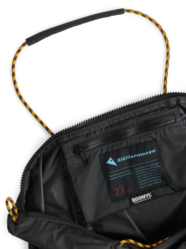vrečke sl ARKET uniseks torbica klattermusen gebo Črna 6X02XV1212