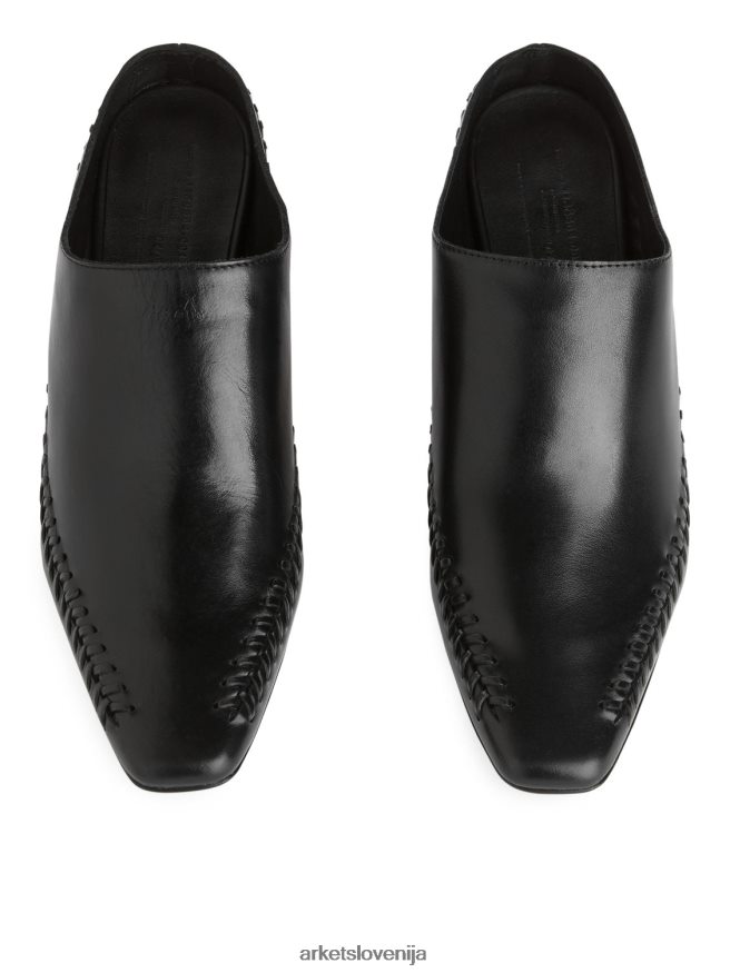 obutev sl ARKET ženske mačje pete mules Črna 6X02XV687