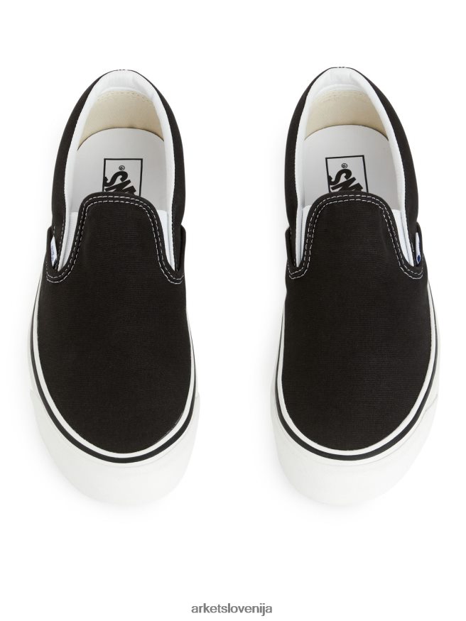 obutev sl ARKET ženske klasični natikači vans anaheim Črna 6X02XV660