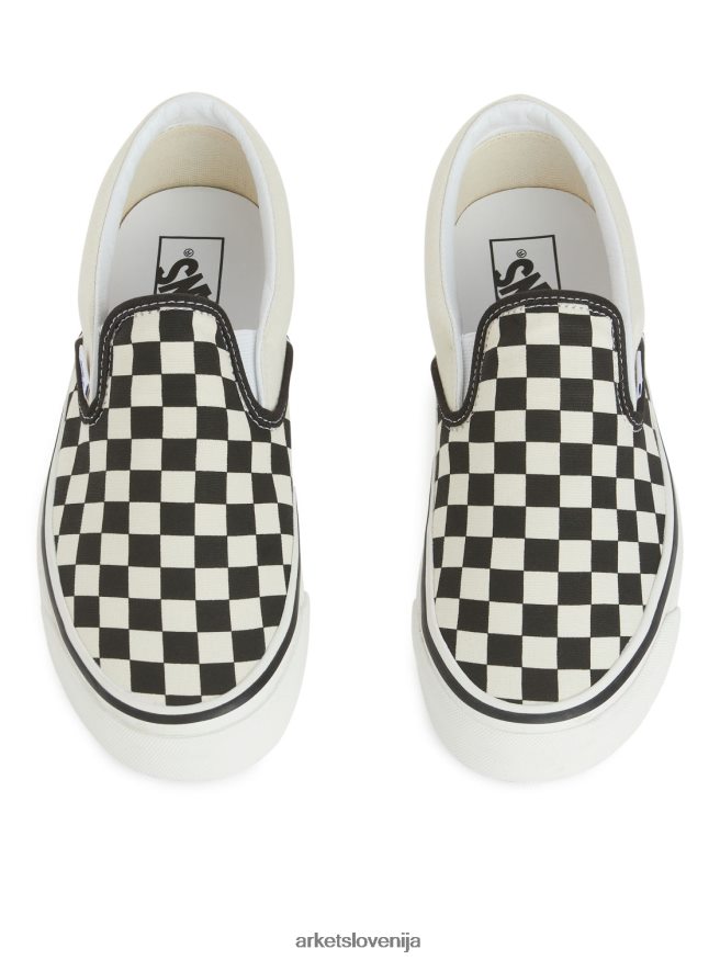 obutev sl ARKET ženske vans ua klasični natikači črnobela 6X02XV662