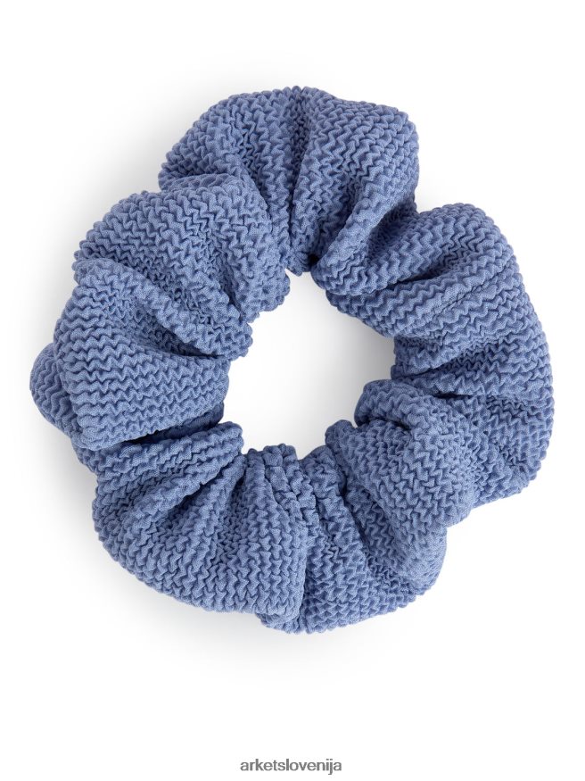 dodatki sl ARKET ženske gubarski scrunchie modra 6X02XV639