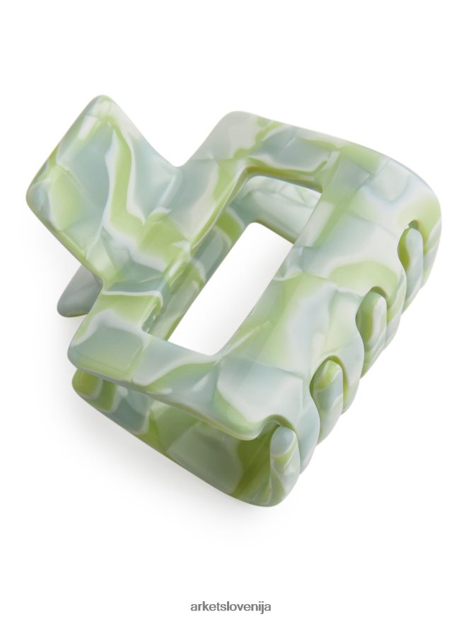 dodatki sl ARKET ženske lasni krempelj svetlo zelena 6X02XV848