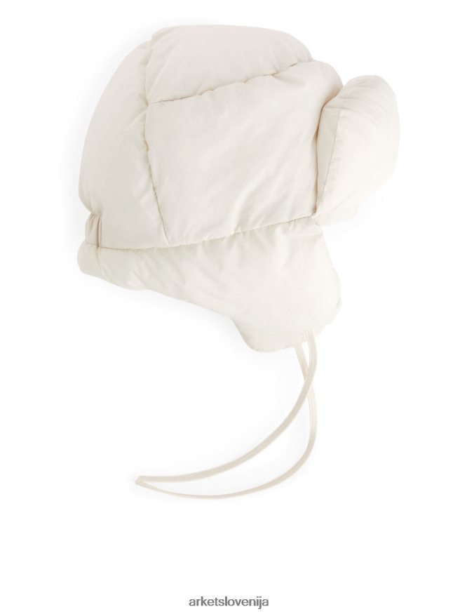 dodatki sl ARKET ženske podložen kapa pastir umazano bela 6X02XV885