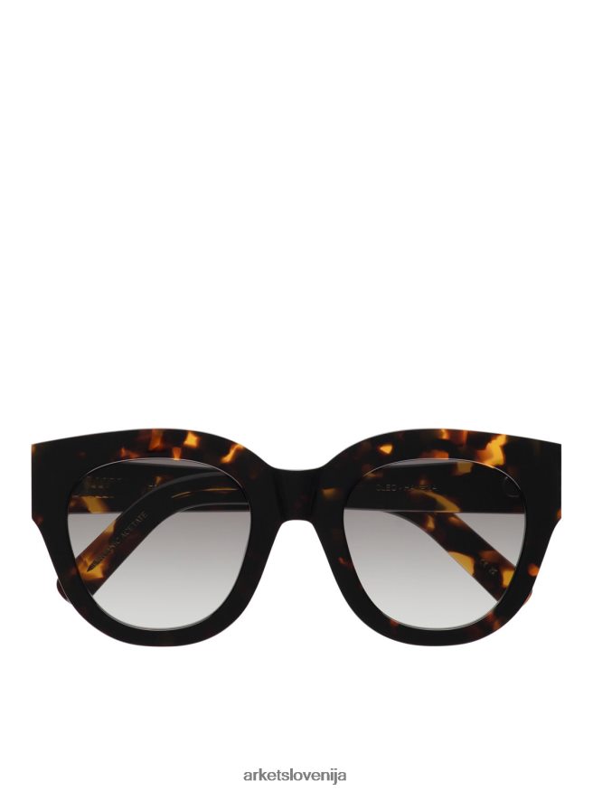 dodatki sl ARKET ženske monokel sončna očala cleo želvasto/siva 6X02XV650