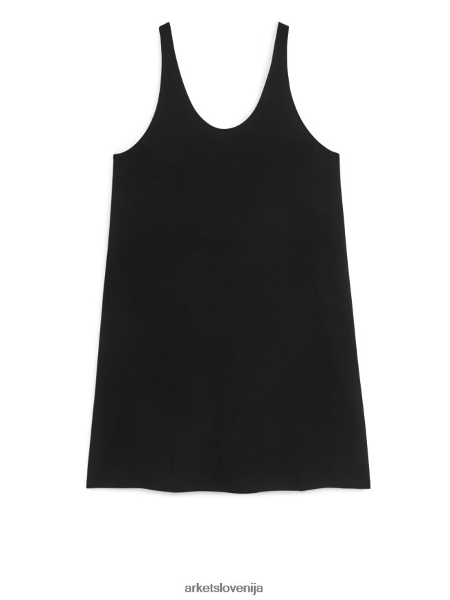 oblačila sl ARKET ženske majica brez rokavov Črna 6X02XV93