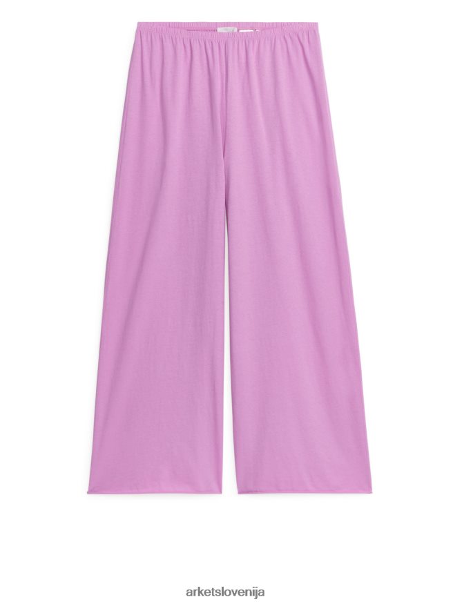 oblačila sl ARKET ženske bombažne pižama hlače roza 6X02XV511
