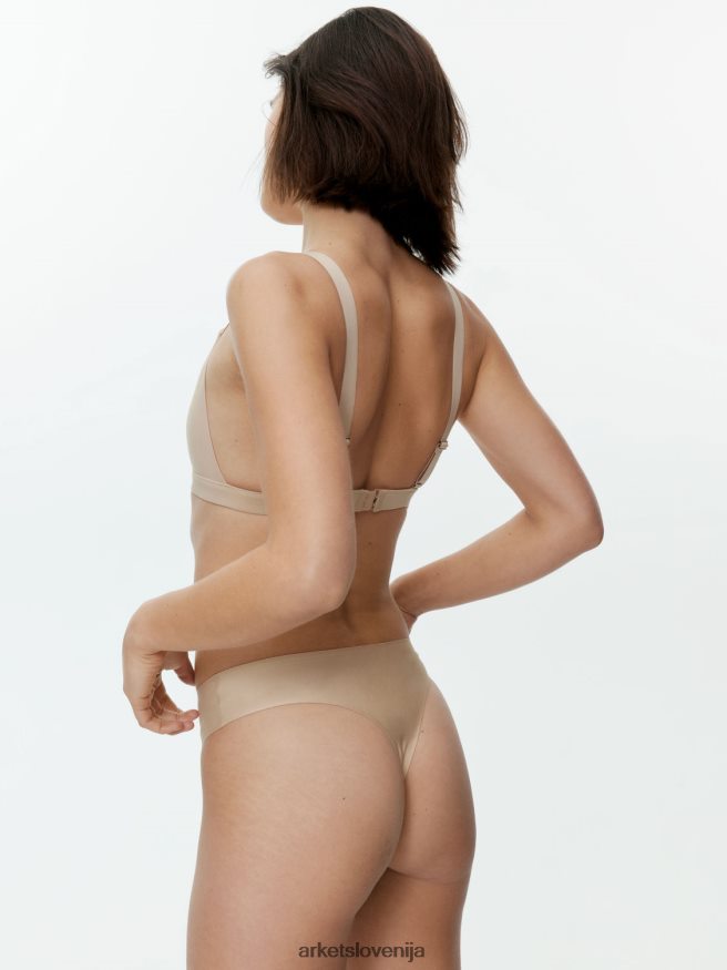 oblačila sl ARKET ženske brezšivne tangice bež 6X02XV546