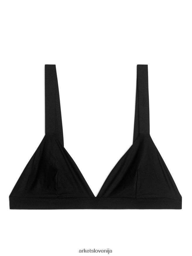 oblačila sl ARKET ženske mehak trikotni nedrček Črna 6X02XV544